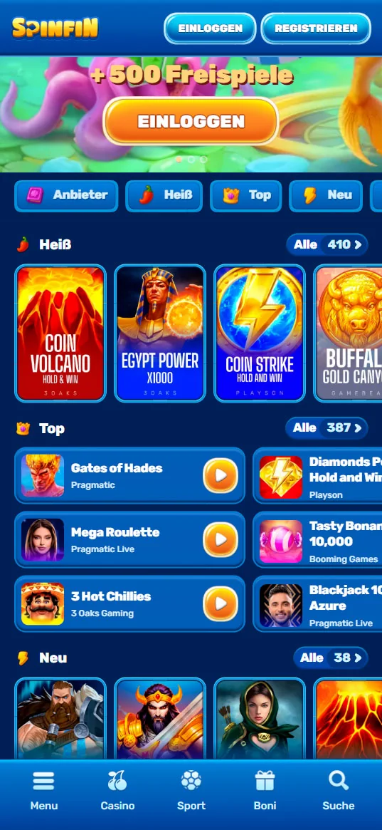 app spinfin casino