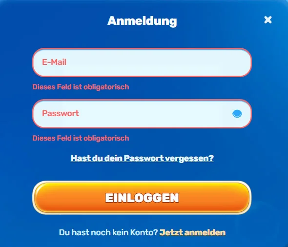 spinfin casino anmelden